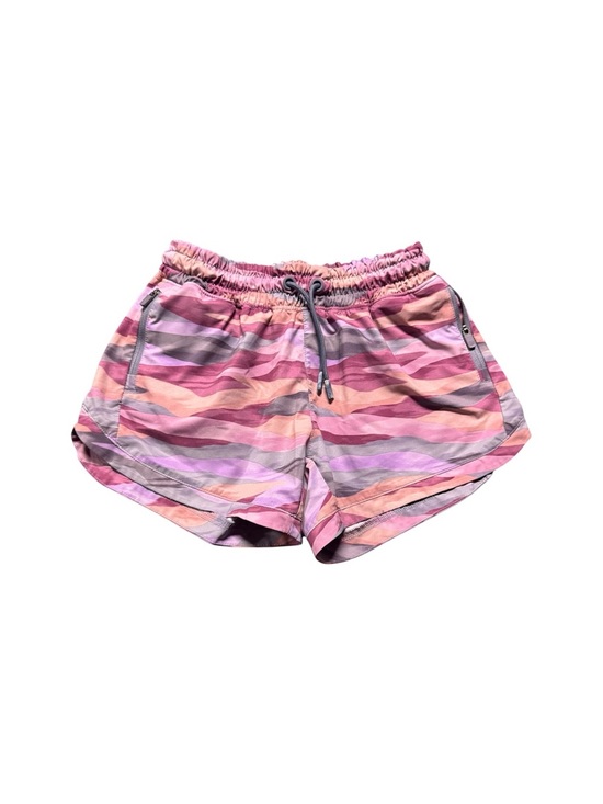 Athleta Other - Athleta Girl Athletic Running Shorts Pink Purple Abstract Print Size Large 12